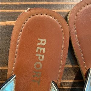 Report Shoes - Report Leather Flip Flops Report Shoes - Report Leather Flip Flops